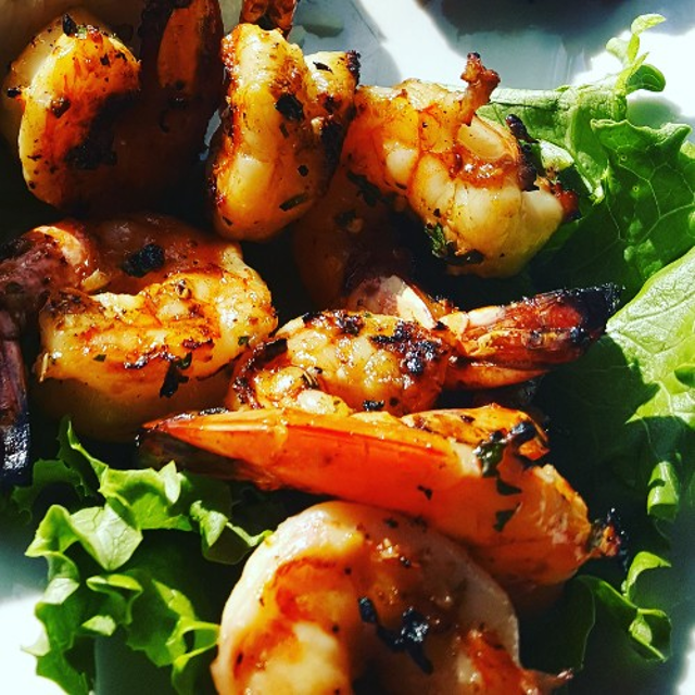Tandoori Prawns.